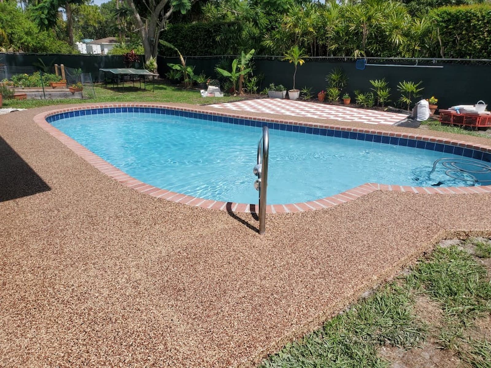 pool The Beauty and Benefits of AmVet’s Polyurea Chip Floor Coatings